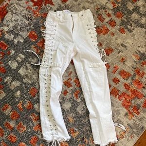 I AM GIA Holly White Pants